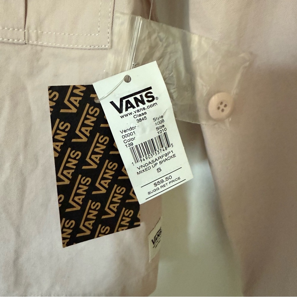 NWT VANS Soft Pink Utility Jacket. Size S - Picture 4 of 10